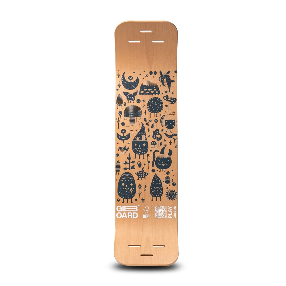 GIBOARD Deck - Play Black | GIBBON Slacklines - shop_name balancetraining