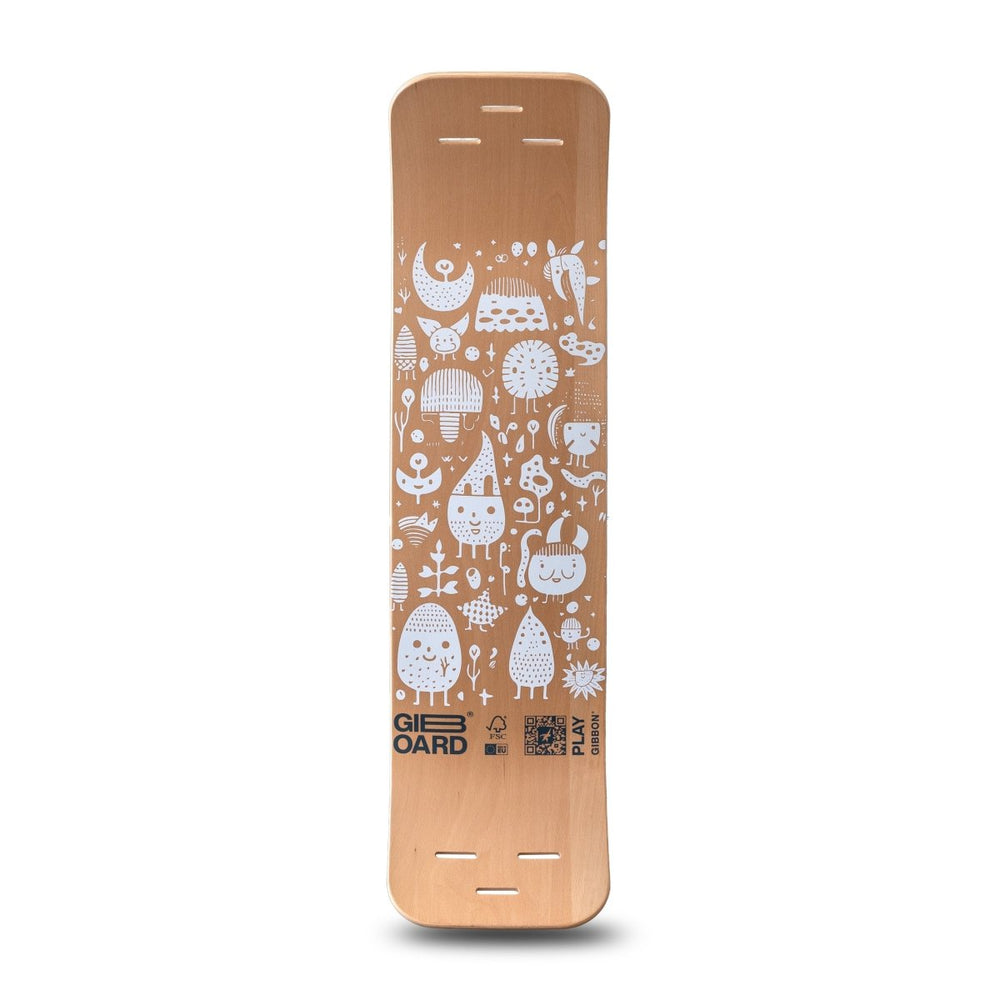 GIBOARD Deck - Play White | GIBBON Slacklines - shop_name balancetraining