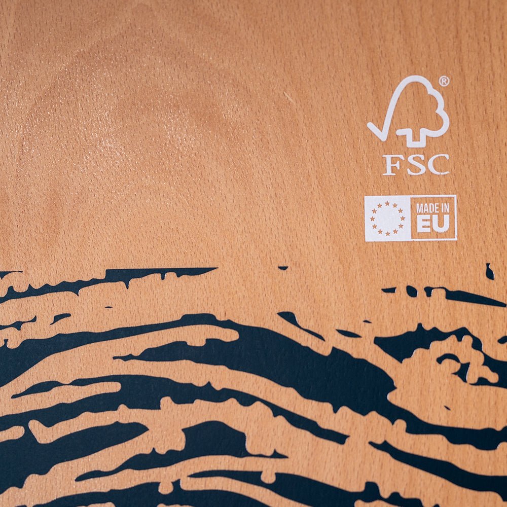 GIBOARD Deck - Active Black | GIBBON Slacklines - shop_name balancetraining