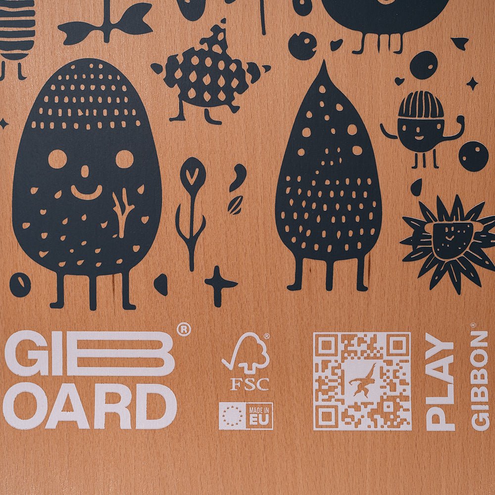 GIBOARD Deck - Play Black | GIBBON Slacklines - shop_name balancetraining