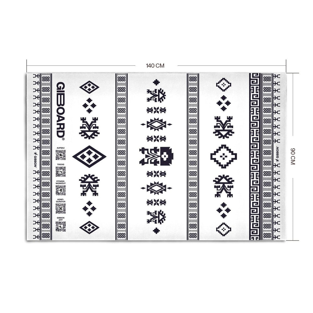 GIBOARD Mapuche Unity - Black & White - shop_name balancetraining