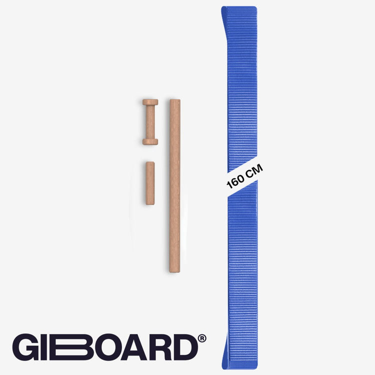 Giboard -Gurtband - rein blau