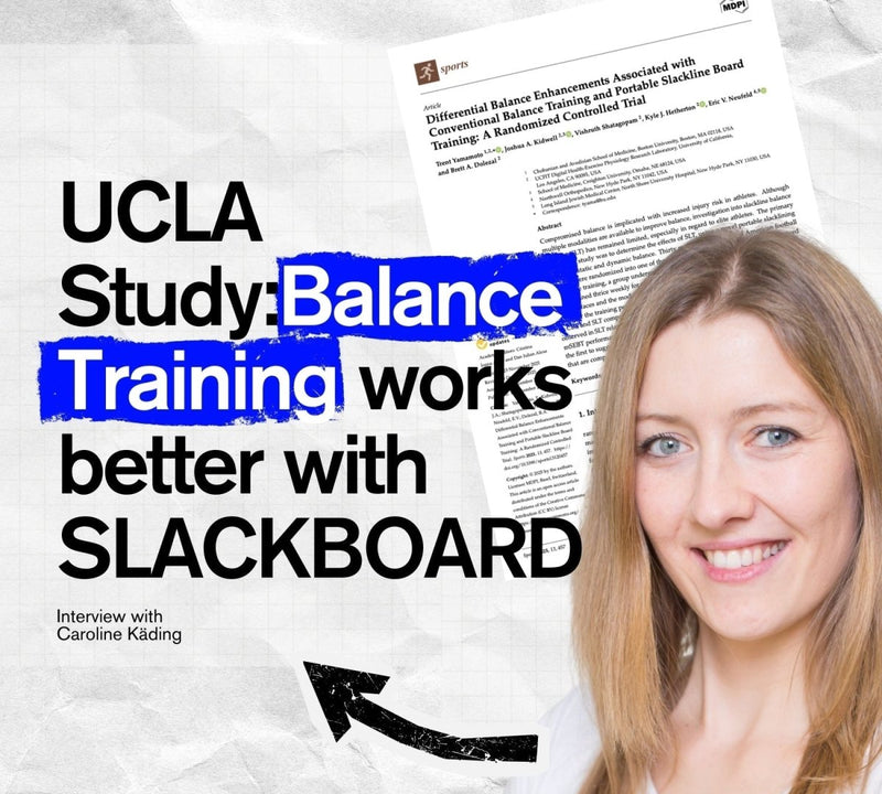 UCLA Study Confirms: SLACKBOARD Outperforms Traditional Balance Training - GIBBON Slacklines