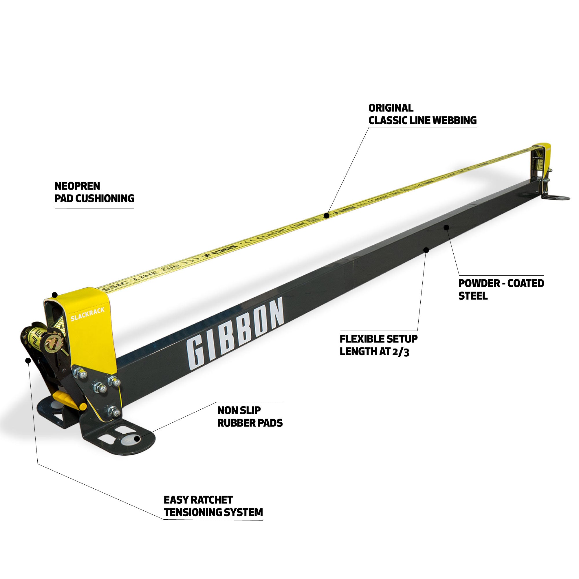 SLACKRACK CLASSIC - Gibbon Slacklines