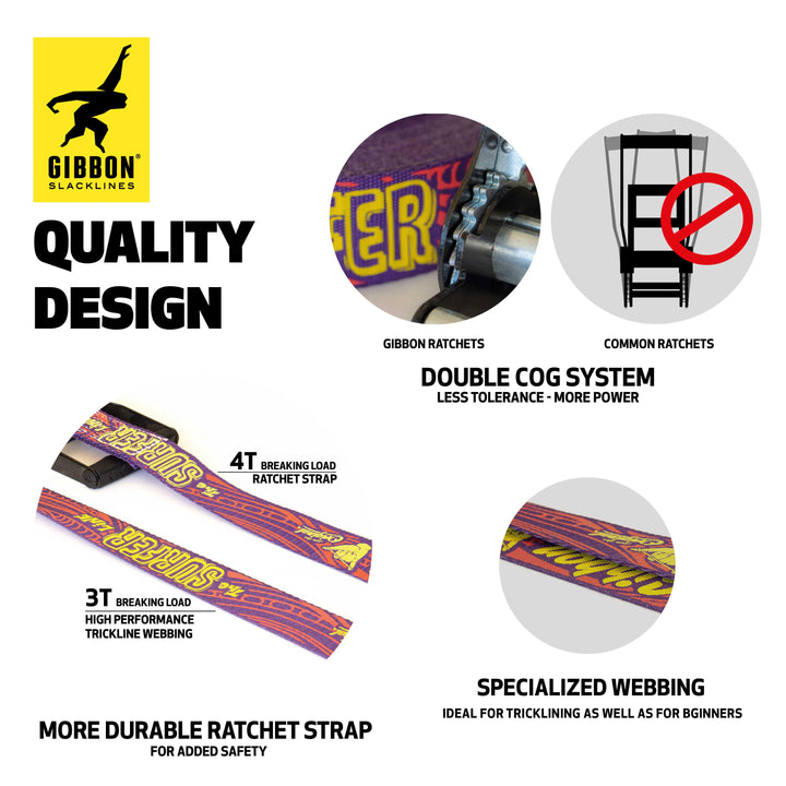 SURFERLINE TREEWEAR SET - Gibbon Slacklines