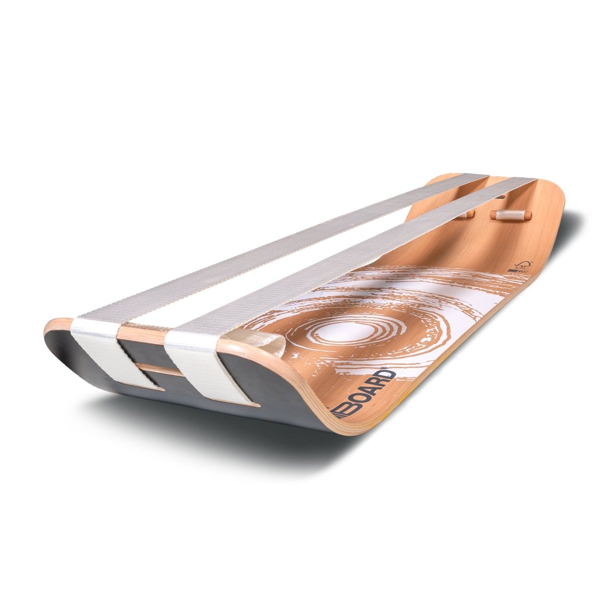 GIBOARD Active Set White / White / Double Slackline - Gibbon Slacklines