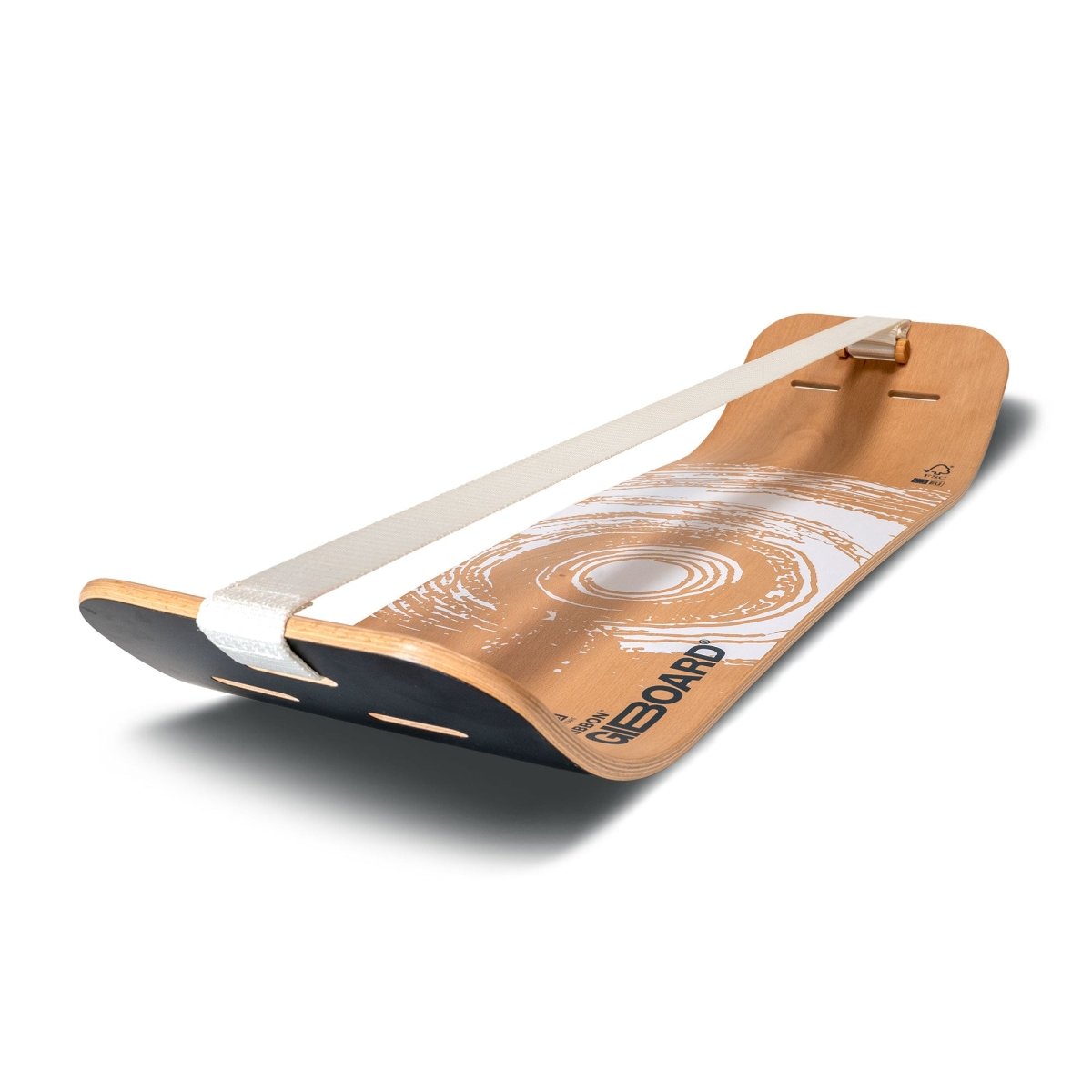 GIBOARD Active Set White / White / Single Slackline - Gibbon Slacklines