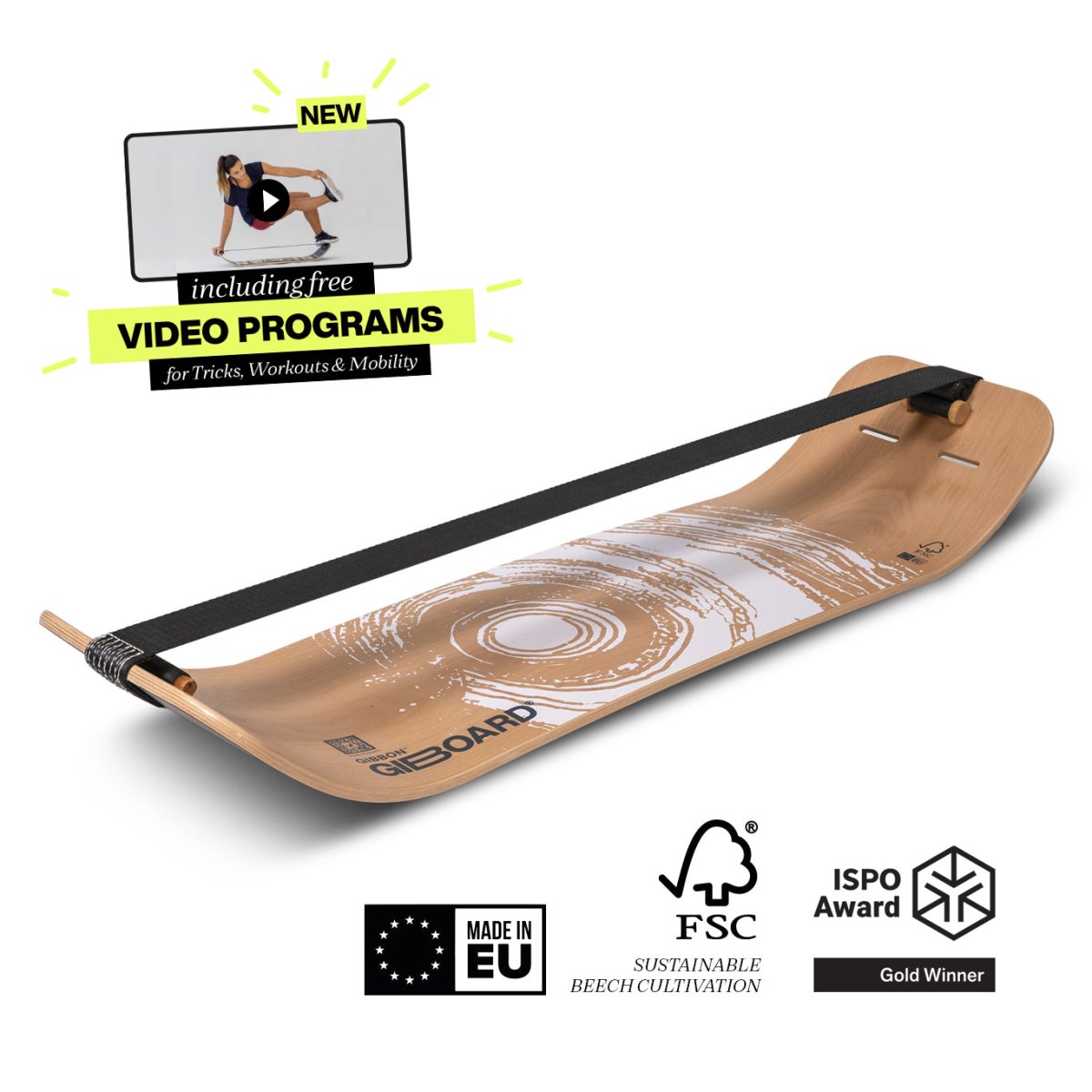 GIBOARD Active Set - Gibbon Slacklinesslackline #gibbonslacklines