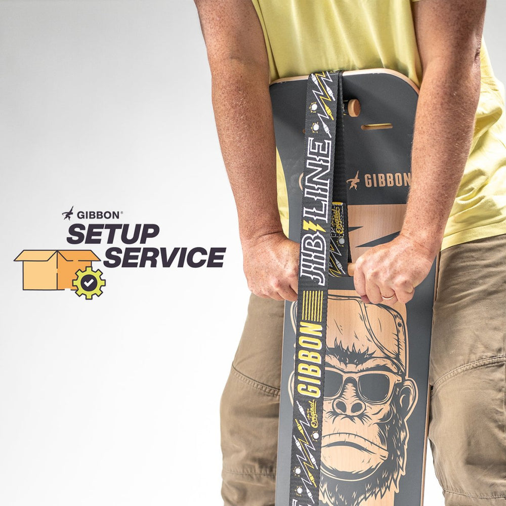 GIBOARD Setup Service - Gibbon Slacklinesslackline #gibbonslacklines