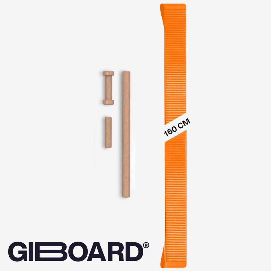 GIBOARD WEBBING - PURE ORANGE - Gibbon Slacklinesslackline #gibbonslacklines