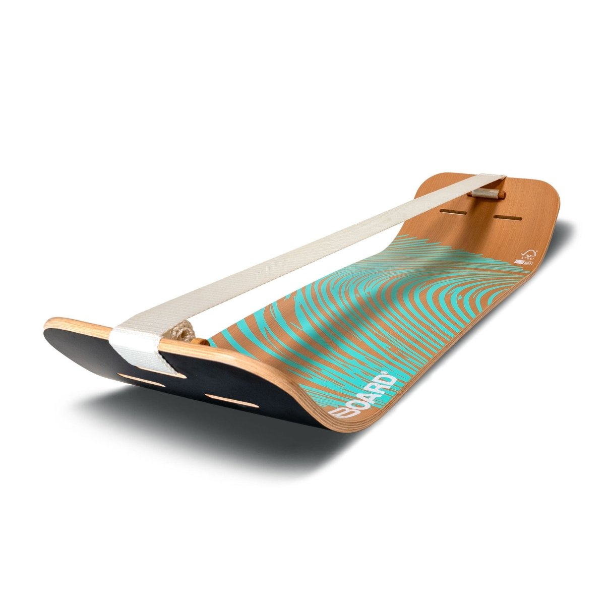 GIBOARD Zen Set Blue / White / Single Slackline - Gibbon Slacklines