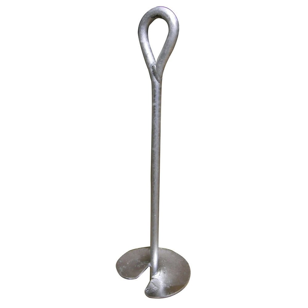 New Model - Ground Anchor - Zinc coated - Gibbon Slacklinesslackline #gibbonslacklines