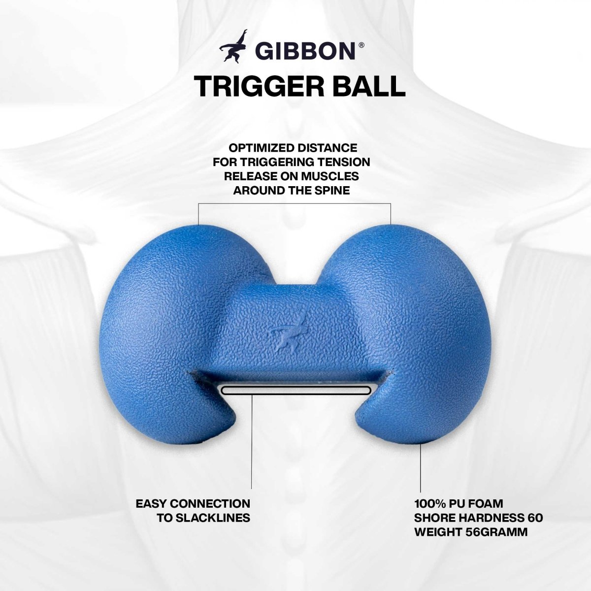 Trigger Ball Back Introducing the Trigger Ball for SLACKBOARD | GIBBON Slacklines