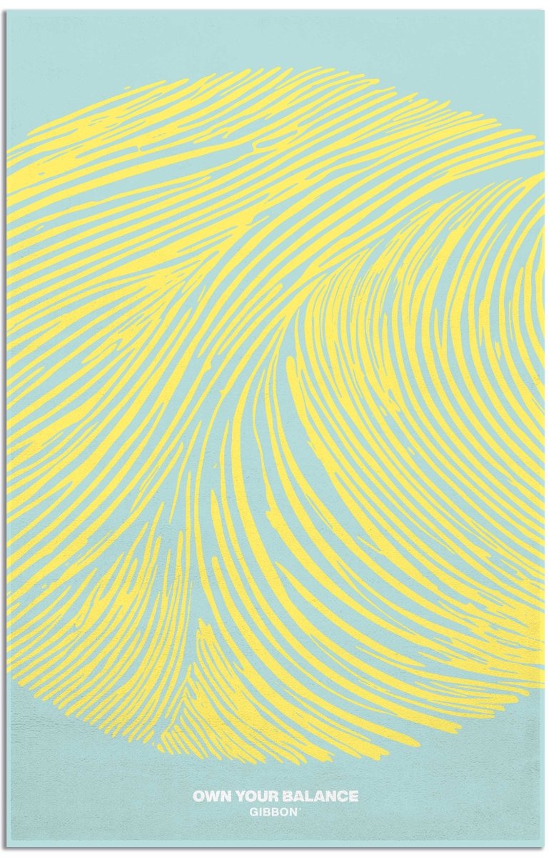 GIBOARD Zen Rug - Yellow - Gibbon Slacklines