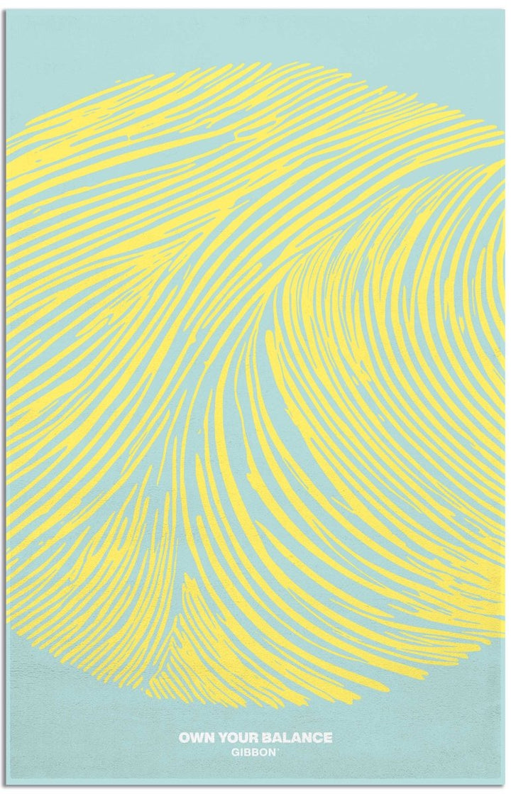 GIBOARD Zen Rug - Yellow - Gibbon Slacklines