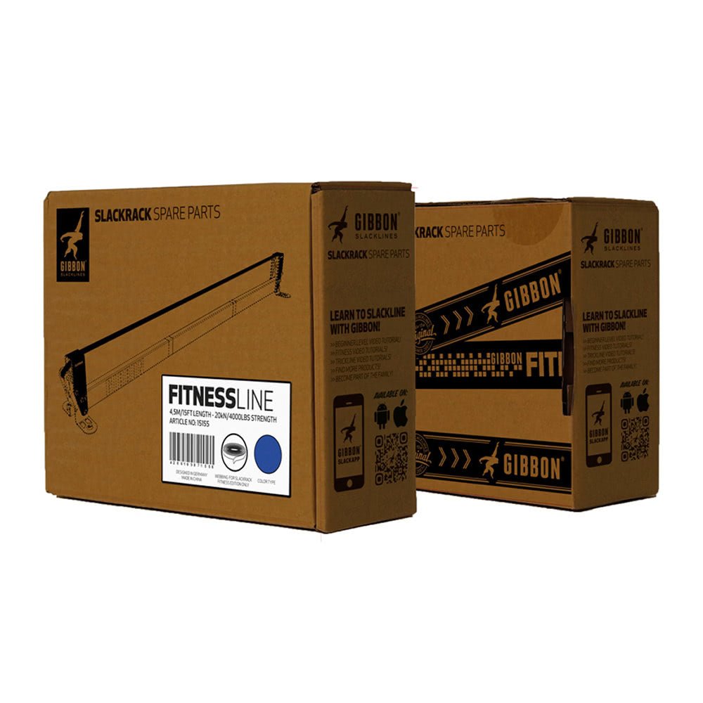 SLACKRACK WEBBING FITNESS - Gibbon Slacklines
