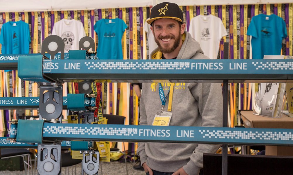 SLACKRACK WEBBING FITNESS - Gibbon Slacklines