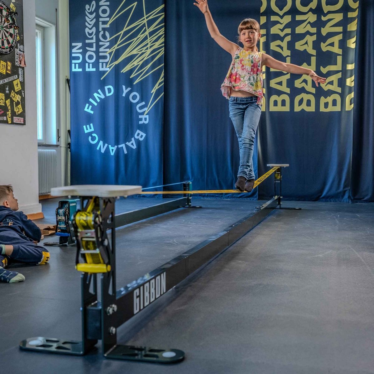 Slackline without Trees | GIBBON Slacklines