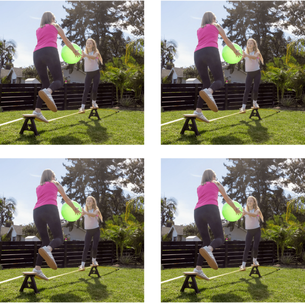 Slackyard training progression