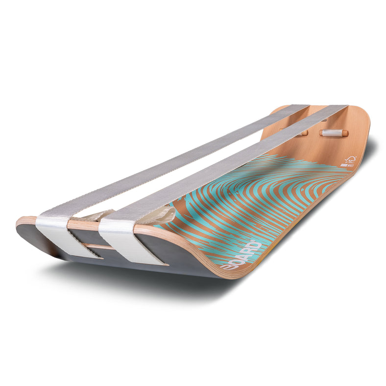 GIBOARD Zen Set Blue / White / Double Slackline - Gibbon Slacklines