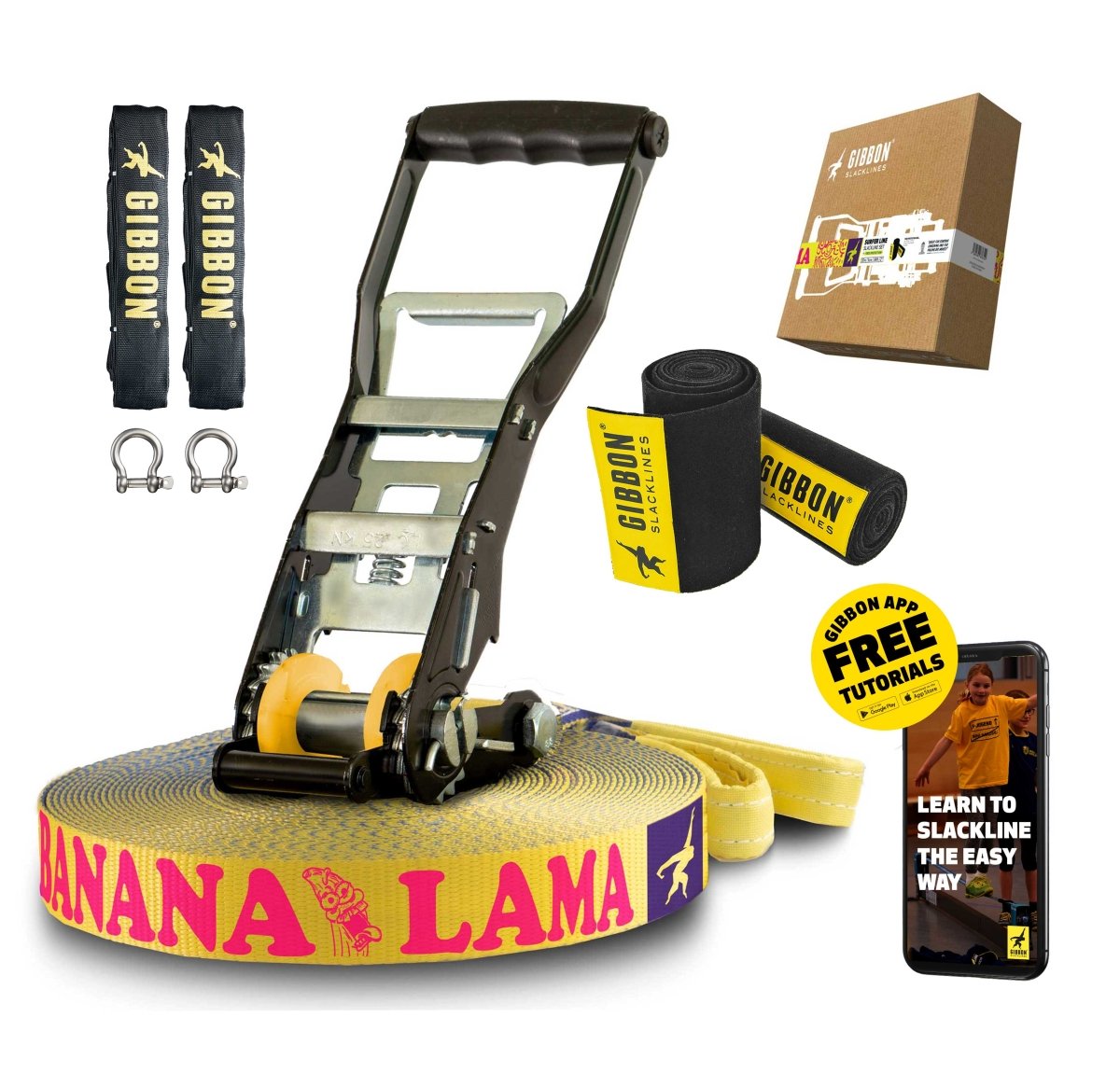 BANANALAMA XL TREEWEAR SET - Gibbon Slacklines