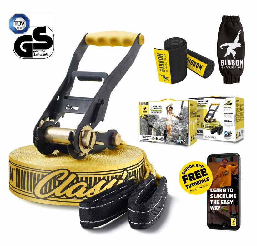CLASSICLINE SET 15m / Yes - Gibbon Slacklines