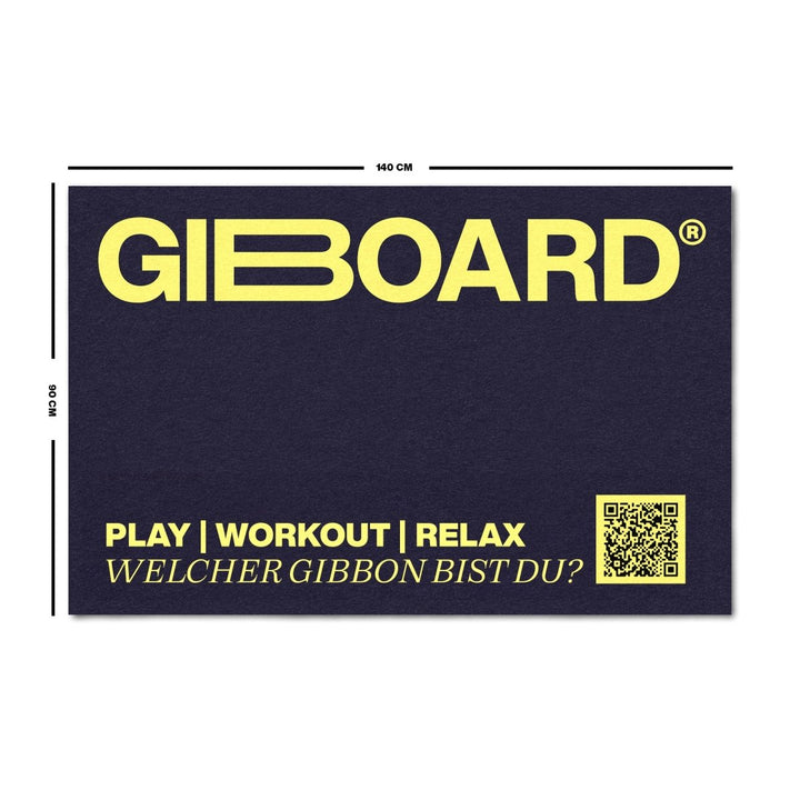 GIBOARD Logo Rug - Gibbon Slacklines