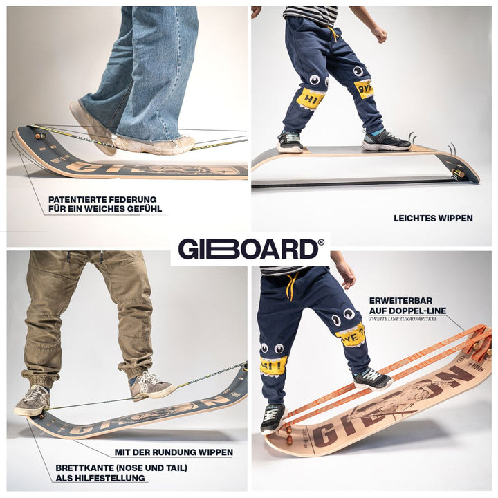 GIBOARD Set - Play White - shop_name balancetraining