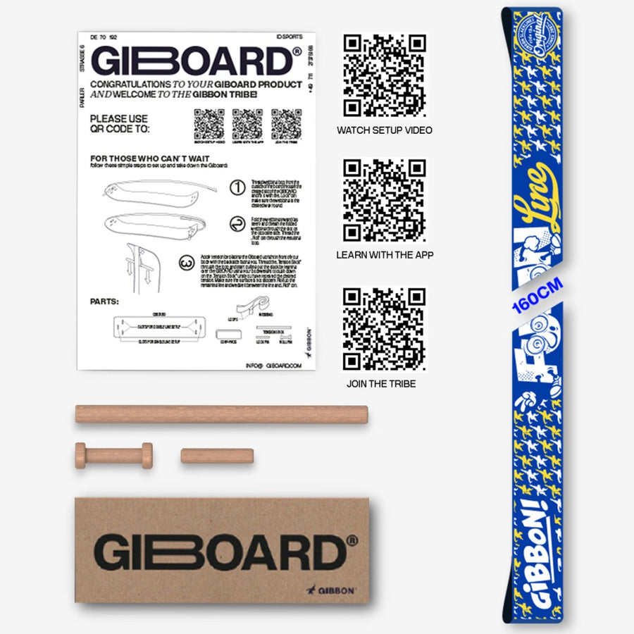 GIBOARD WEBBING - FUN - Gibbon Slacklines