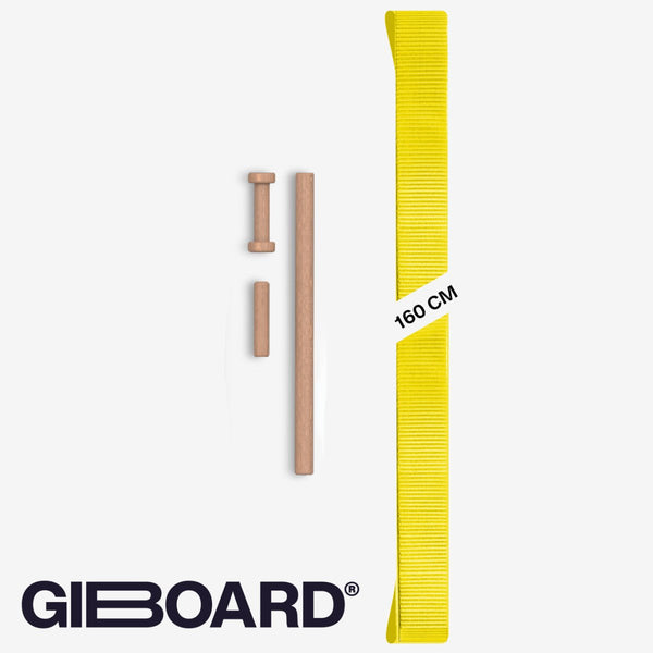 SlackBoard Webbing - Yellow | GIBBON Slacklines