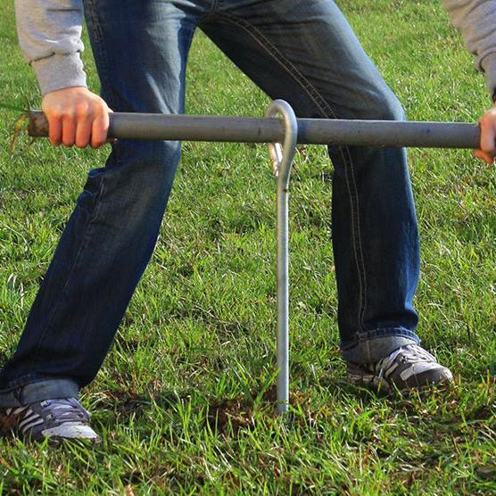 New Model - Ground Anchor - Zinc coated - Gibbon Slacklines