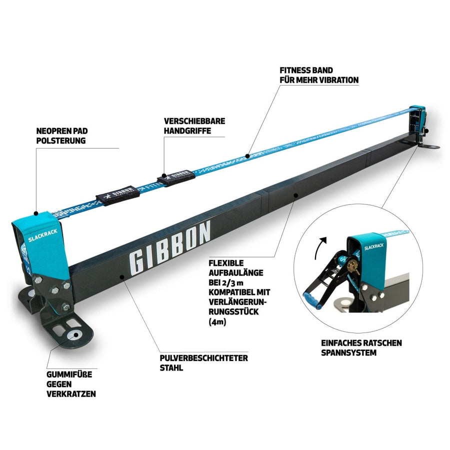 SLACKRACK FITNESS - Gibbon Slacklines